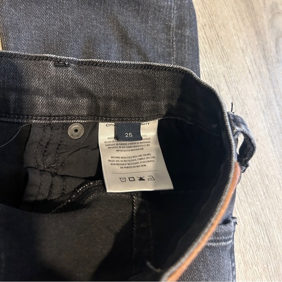 Citizens of Humanity Chrissy Size 25 Black Jeans - Picture 7 of 9